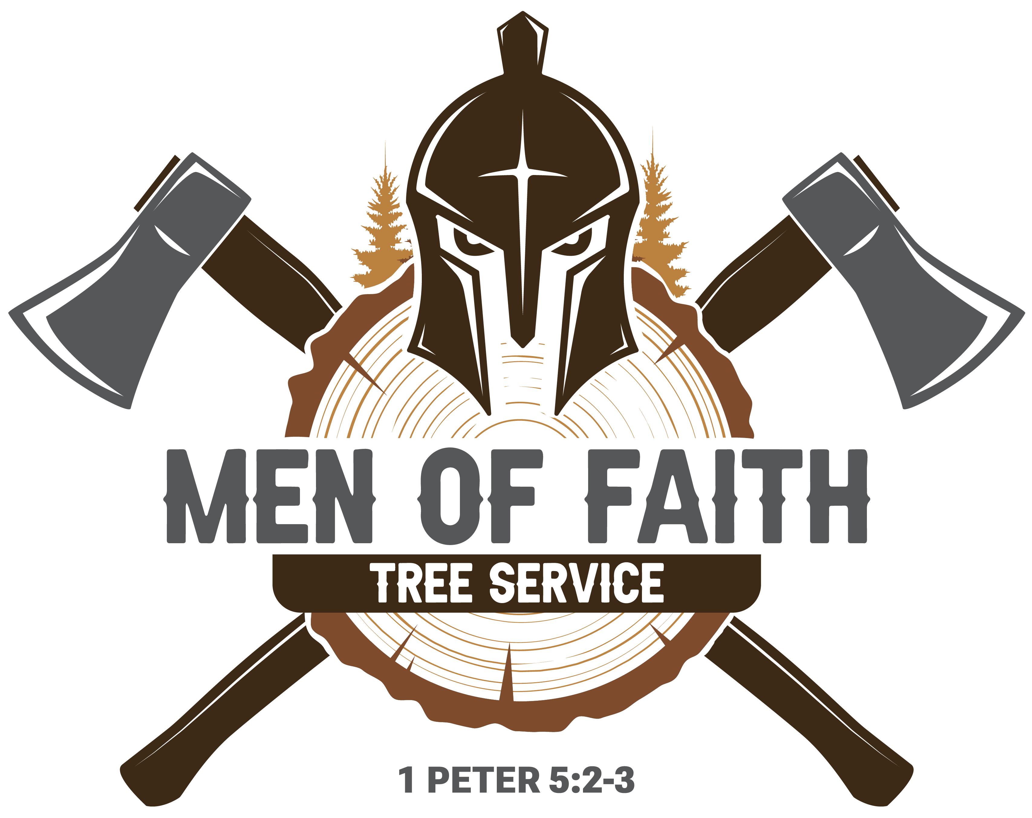 Men of Faith Tree Service logo